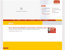 Tablet Screenshot of mkm-praha.cz